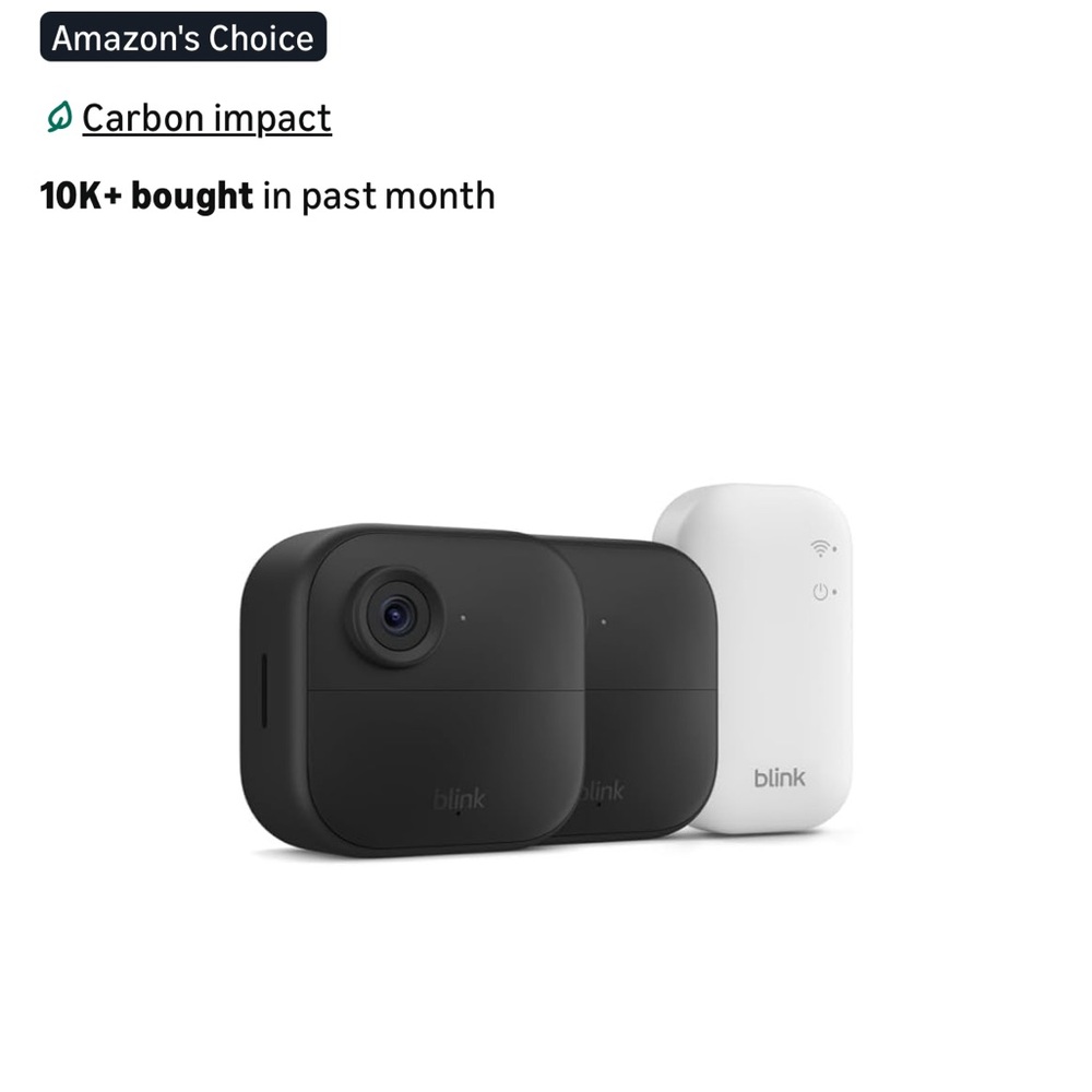 Blink Outdoor Wireless Security Cameras